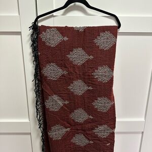 Wilfred Reversible Mosaic Blanket Scarf